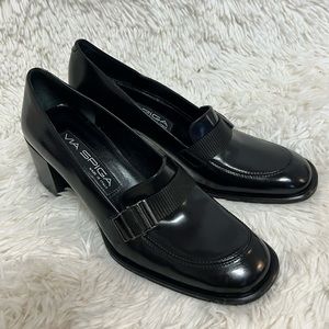VIA SPIGA heeled loafer